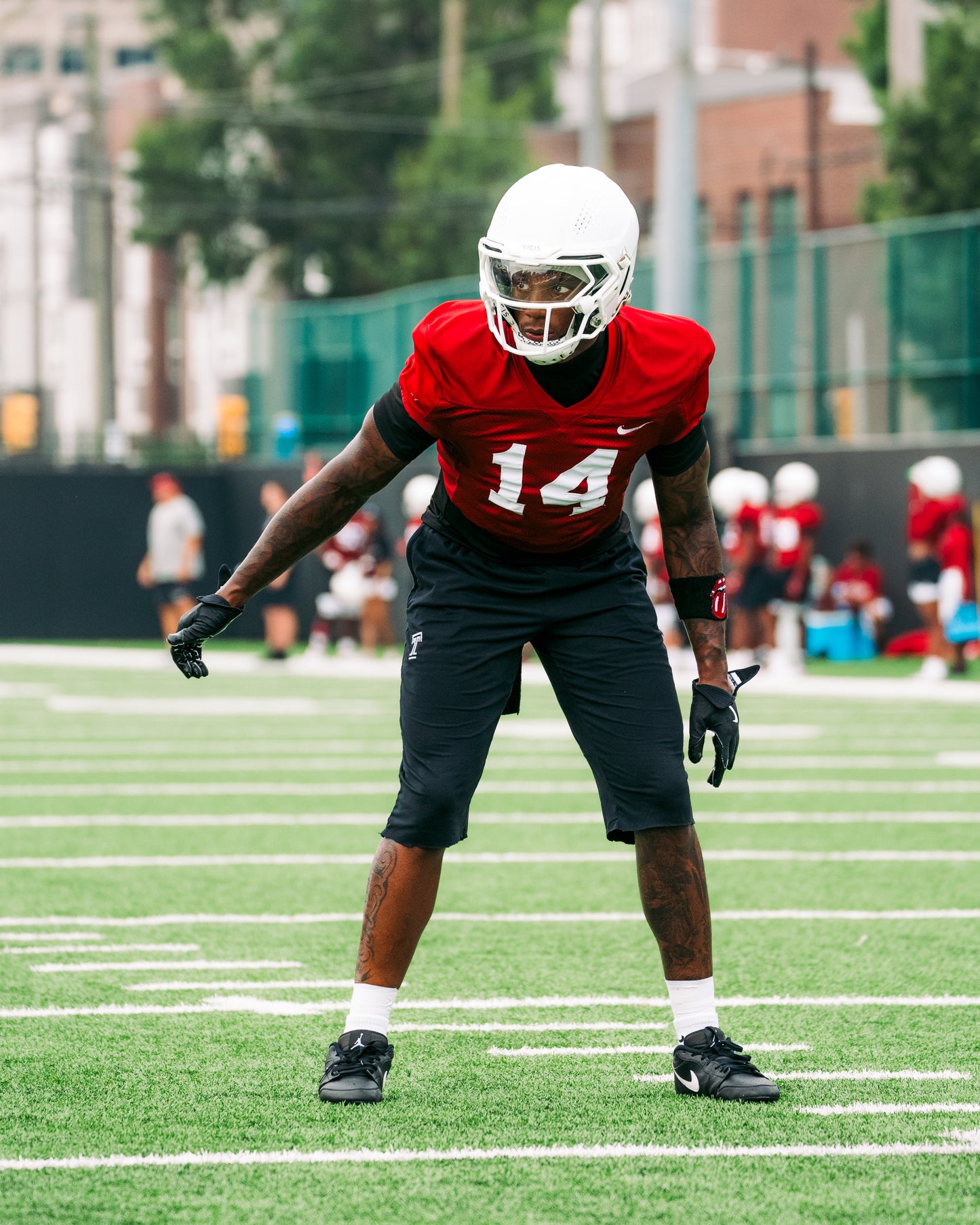 SHORTSLEEVE COMPRESSION TURTLENECK - BLACK